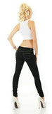 Women's Skinny Low Waist Jeans Slim Stretch Denim Pants Sizes UK 4-12 | Women's Jeans