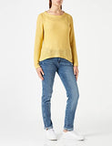 ONLY Women's ONLGEENA XO L/S Pullover KNT NOOS Sweater, Straw, XS | Women's Sweaters