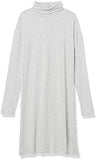 Women's Soft Rayon Jersey Long-Sleeve Turtleneck Dress | Women's Work Dresses