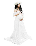 Women's Lace Off-shoulder Long Dress Plus Photography | Women's Evening Gowns