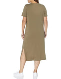 Women's Cora T-Shirt Midi Dress