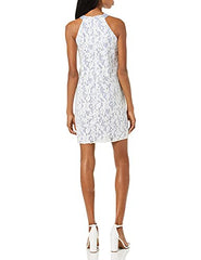 Women's Lace Cocktail Halter Dress