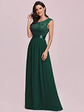 Women's Women's Ruched Empire Wasit Bridesmaid Dresses 0646 | Women's Lace Dresses