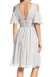 Women's Constance Drape Cold Shoulder Dress