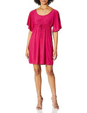 Women's Flutter-sleeve Dress