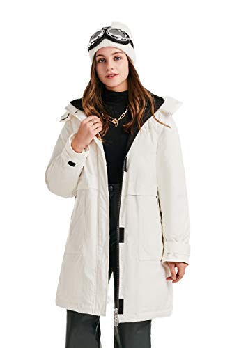 Long goose down coat best sale