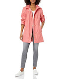 Jones New York Women's Hooded Trench Coat Rain Jacket | Women's Coat & Jacket