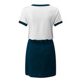 Women Plus Size Summer Dresses Loose Fit Casual V-Neck Beach Dress Spaghetti Strap Dress Sundress | Original Brand