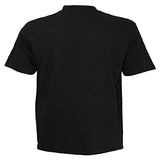 Front Print T-Shirt Black