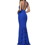 Hanging Dress Sleeveless Spring Evening Dress Halter Strap Dresses Women Summer Graduation Dresses | Women's Work Dresses