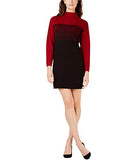 Women's Mock Neck Long Sleeve Sweater Dress | Women's Work Dresses