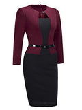 Work Dresses for Women Business Office Elegant Bodycon Suits | Women's Work Dresses