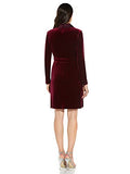 Women's Velvet Tuxedo Dress | Women's Casual Dresses
