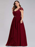 Women's Sweetheart Floral Lace Dress Evening Dress Plus Size 7986 | Women's Lace Dresses