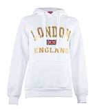 Womens Hoodie Ladies Hooded England Union Sweatshirt | Original Brand