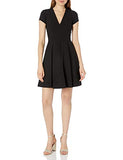 Women's Fit and Flare V-Neck Dress | Original Brand