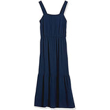 O-Neck Casual Solid Sleeveless Beach Wooden Ears Above Knee Dress | Women's Work Dresses