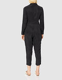 Women's Cupro L/S Shirt Jumpsuit Casual Dress