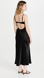 Women's Bustier Bodice Maxi Dress