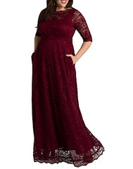 Women's Plus Size Leona Lace Gown