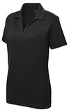 Short Sleeve Racer Mesh Polo Shirts in Size XS-4XL | Women's Tops and Blouses