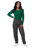 Hunter Green Scrubs for Ladies - Long Sleeve Comfort Underscrub Tee - SIVVAN Womens Fall Fashion | Women's Tops and Blouses