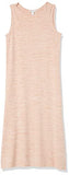 Women's Cozy Knit Standard-Fit Sleeveless Bateau Neck Midi Dress | Women's Midi Dresses