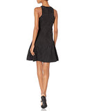 Women's Sleeveless High Neck Tulip Skirt Jacquard Dress Cocktail | Original Brand | Women's Cocktail Dresses