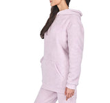 Sleepdown Womens Ladies Luxury Teddy Fleece Hoodie Sweatshirt Hooded Top Fluffy Warm Soft Cosy Pullover Jumper | Original Brand | Women's Cardigan