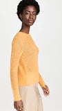 Vince Women's Ribbed Featherweight Crew | Original Brand | Women's Tops and Blouses