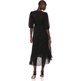 Women's Maxi Wrap Dress | Women's Work Dresses