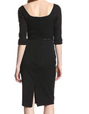 Women's 4-Mar Sleeve Jackie O Dress | Women's Work Dresses