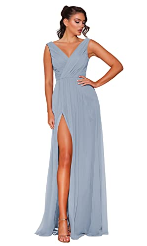 Long formal dress with pockets hotsell