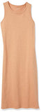 Women's Lived-in Cotton Relaxed-Fit Muscle-Sleeve Midi Dress | Women's Midi Dresses