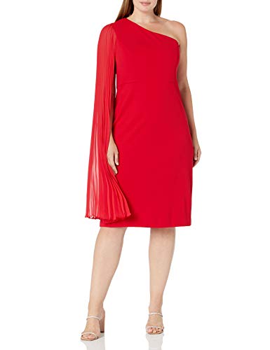 Women's Pleated One Shoulder Party Dress