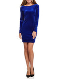 Women's Bodycon Velvet Dress