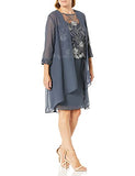 Women's Duster Lace Embroidered Jacket Dress Mother of The Bride | Women's Work Dresses