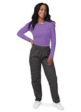 Heather Purple Scrubs for Ladies - Long Sleeve Comfort Underscrub Tee - SIVVAN Womens Fall Fashion | Women's Tops and Blouses