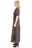 Women's Crepe Maxi Dress