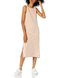 Women's Cozy Knit Standard-Fit Sleeveless Bateau Neck Midi Dress | Women's Midi Dresses
