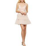 Womens Lace Tiered Babydoll Dress | Women's Lace Dresses