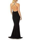 Women's Low Back Slip Mermaid Fishtail Gown | Original Brand