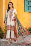 Jahanara J16-01 Floral White Summer Lawn Vol VI 2022 Online Shopping