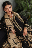 Charizma PS3-22 Poshima Embroidered Leather With Printed Wool Shawl Online Shopping