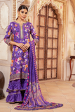 Jahanara CJ9-07 Purple Velvet Mid Summer 2022 2022 Online Shopping