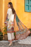 Jahanara J16-01 Floral White Summer Lawn Vol VI 2022 Online Shopping