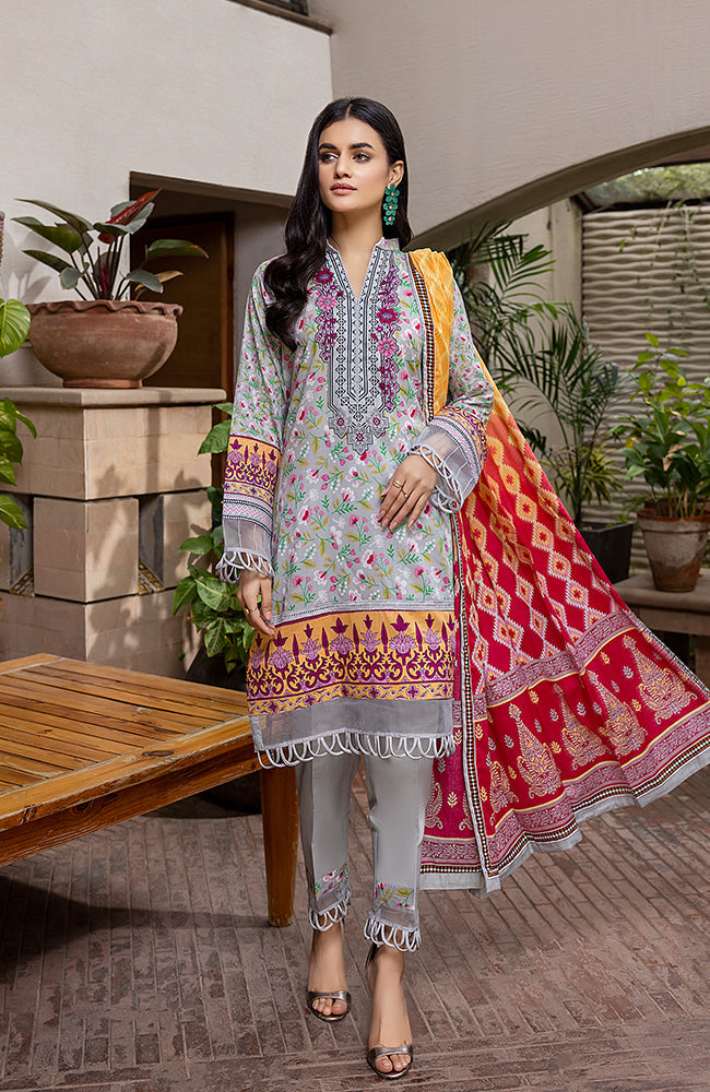 Al Zohaib ANL2 22-03A Anum Printed Lawn Vol2 2022 Online Shopping