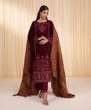 Sapphire U3FE-LX23V10-16 - 3 Piece - Embroidered Velvet Suit Festive 2 Collection Online Shopping