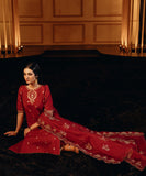 Sapphire U3FE-LX23V10-25 - 3 Piece - Embroidered Raw Silk Suit Festive 2 Collection Online Shopping