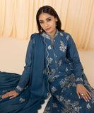 Sapphire U3PE-ST23V10-24 - 3 Piece - Embroidered Khaddar Suit Festive 2 Collection Online Shopping